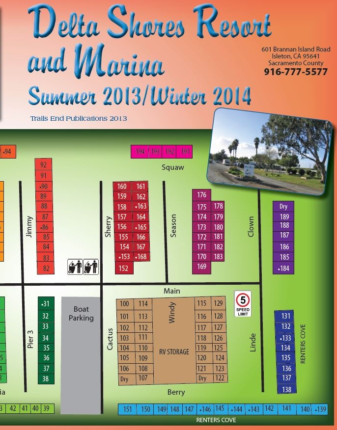 Delta Shores Map